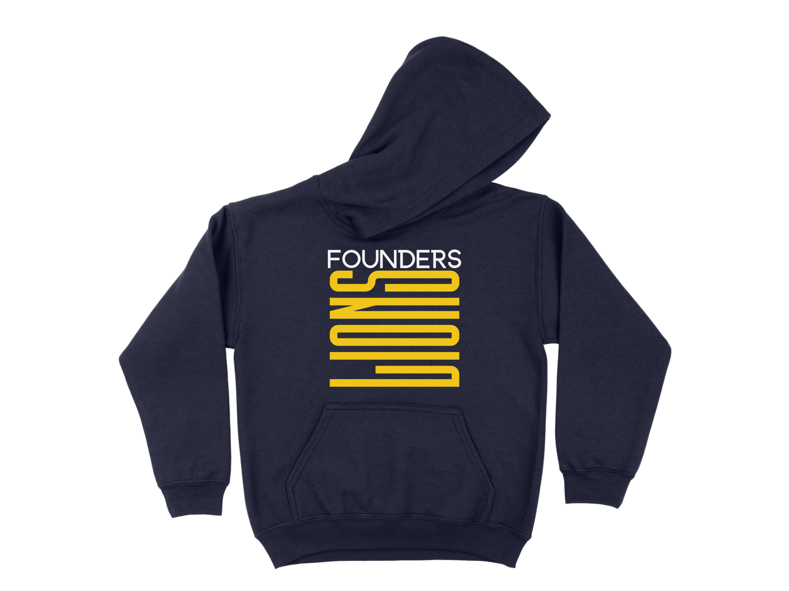 .Founders Lions. - Navy Hoodie  Main Image